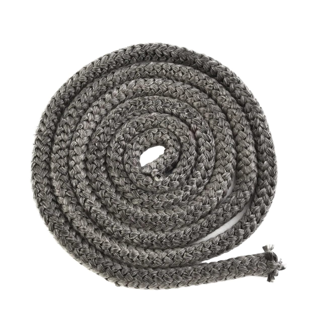 Guarnizione Porta Corda sigillante for caminetto da 10/12 mm | Cavo in fibra di vetro for porta della stufa a legna 2M(12mm)