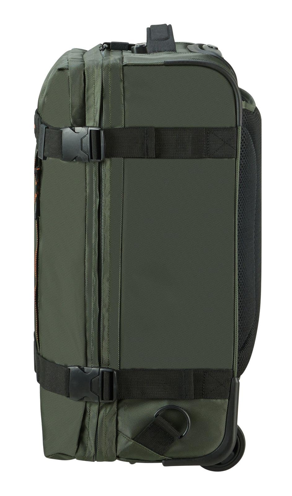 American Tourister Urban Track - Borsa da viaggio/Zaino con 2 rotelle S, 55 cm, 45.5 L, Verde (Dark Khaki)