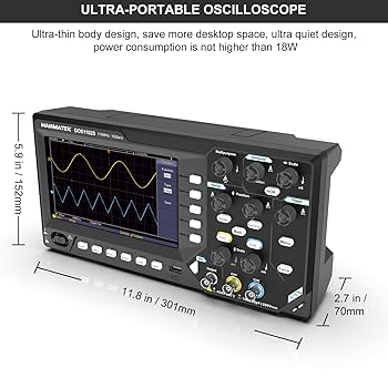 HANMATEK 2 in1 DOS1102S Digital Storage Oscilloscope with