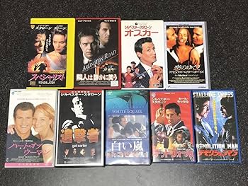 海外ドラマ　まとめ売り　レンタル Amazon.co.jp: 【】VHS まとめ売り 9本セット 洋画 アクション