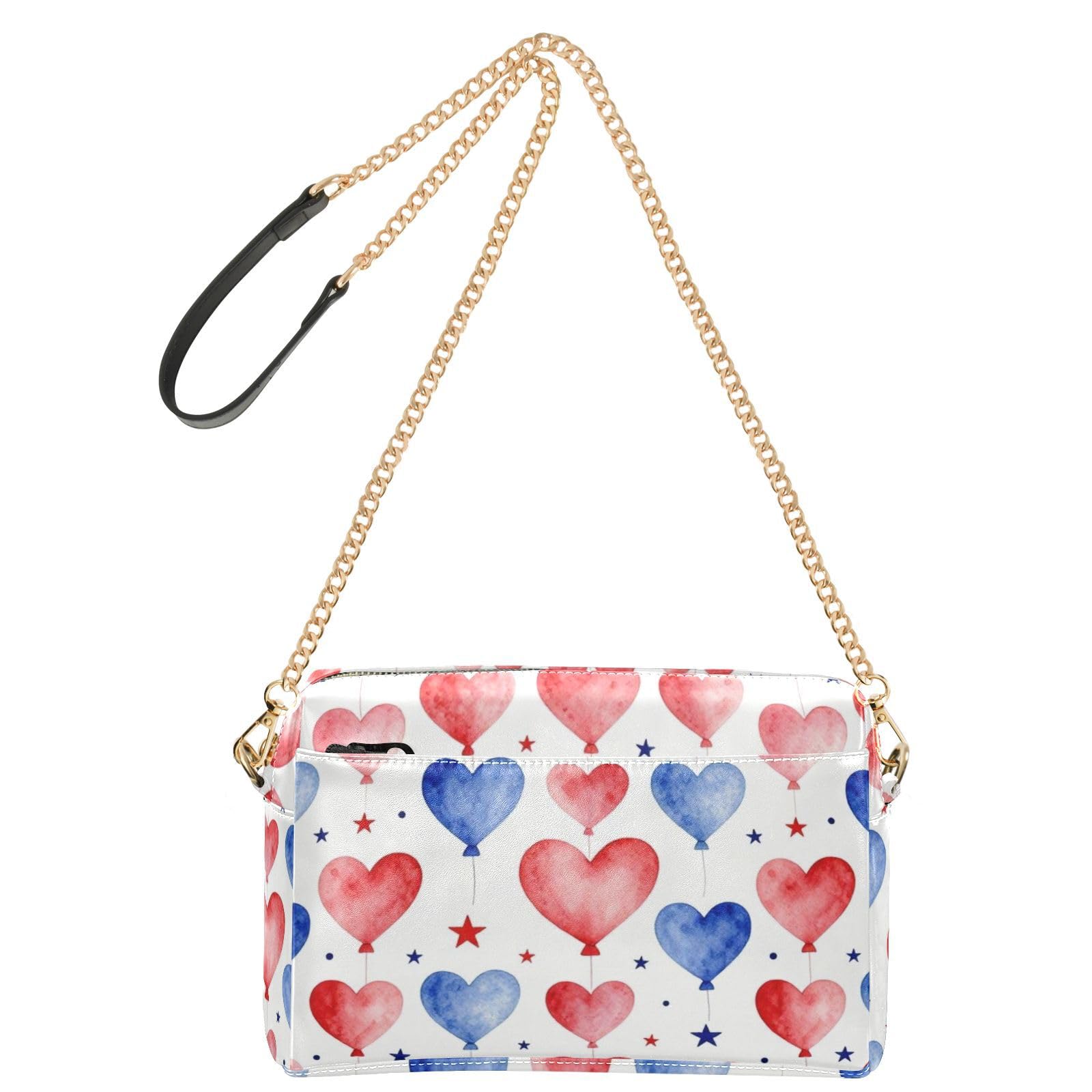Bolso bandolera ligero con correa de cadena con capacidad de 2,5 L para