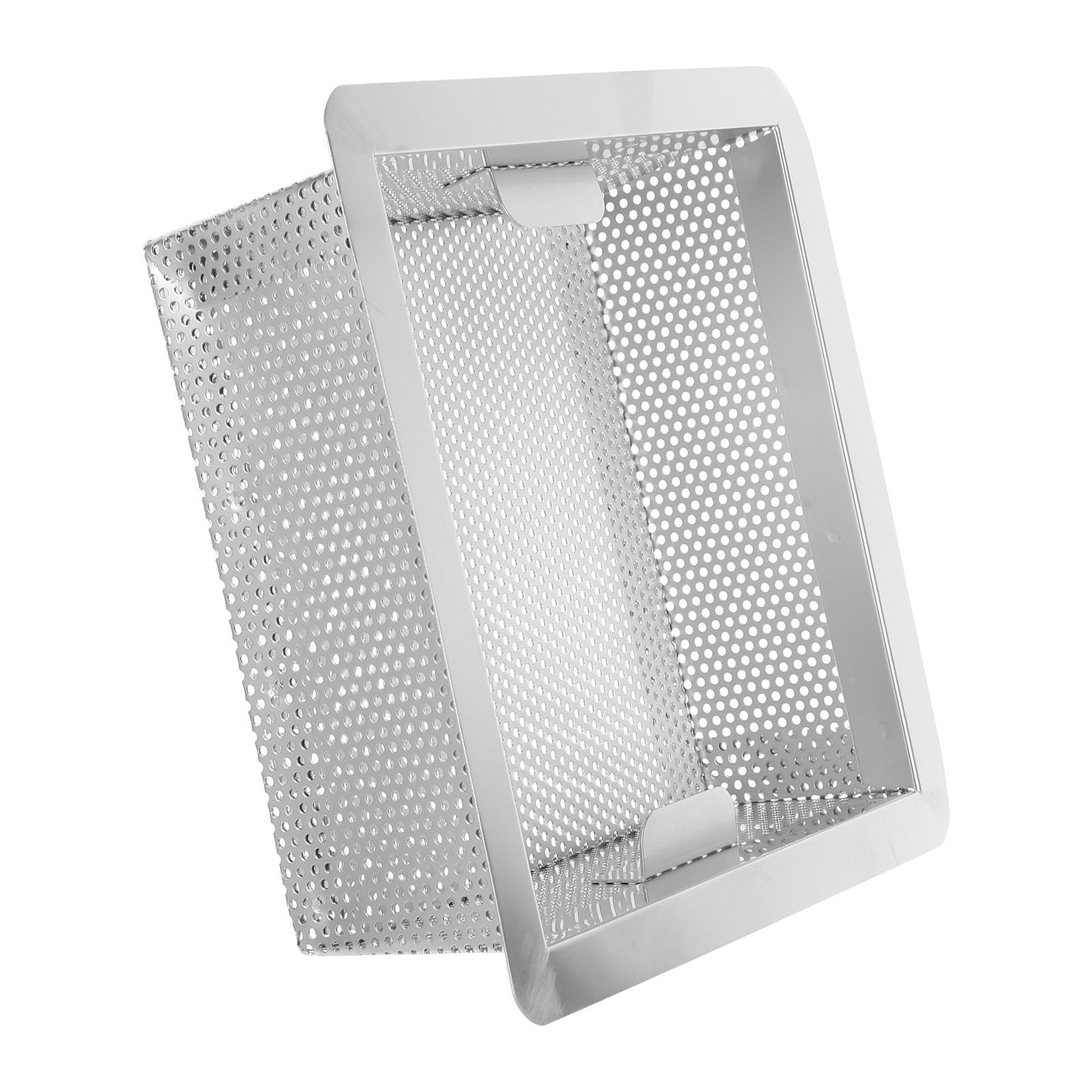 SOIMISS Filtro Scarico Pavimento Quadrato in Acciaio Inox 8,7x8,7x3,2