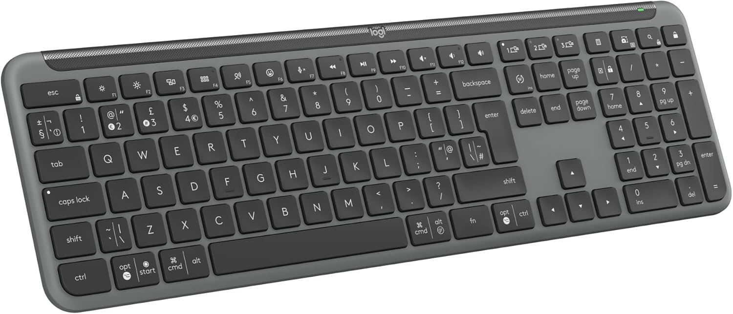 Teclado sem fio Logitech Signature Slim K950