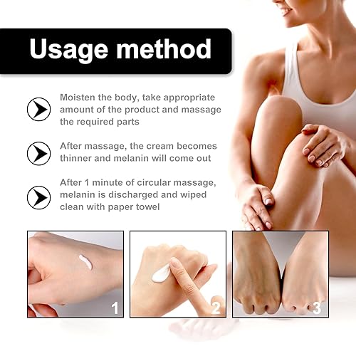 Miniatura 4 de Crema de oscurecimiento de muslos axilas, crema blanqueadora de nieve, blanqueamiento para partes privadas, axilas y eliminación de manchas oscuras,