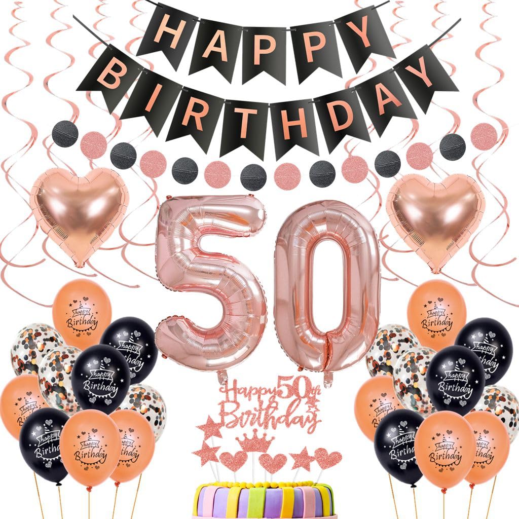 Stuff4 56° Biglietto Auguri Compleanno Donne - Palloncini Glitter Rosa Viola - Cartoline di Buon Compleanno 56 Anni Donna Mamma Nonna Zia 145mm Cinquantasei Cinquantaseiesimo Compleanno