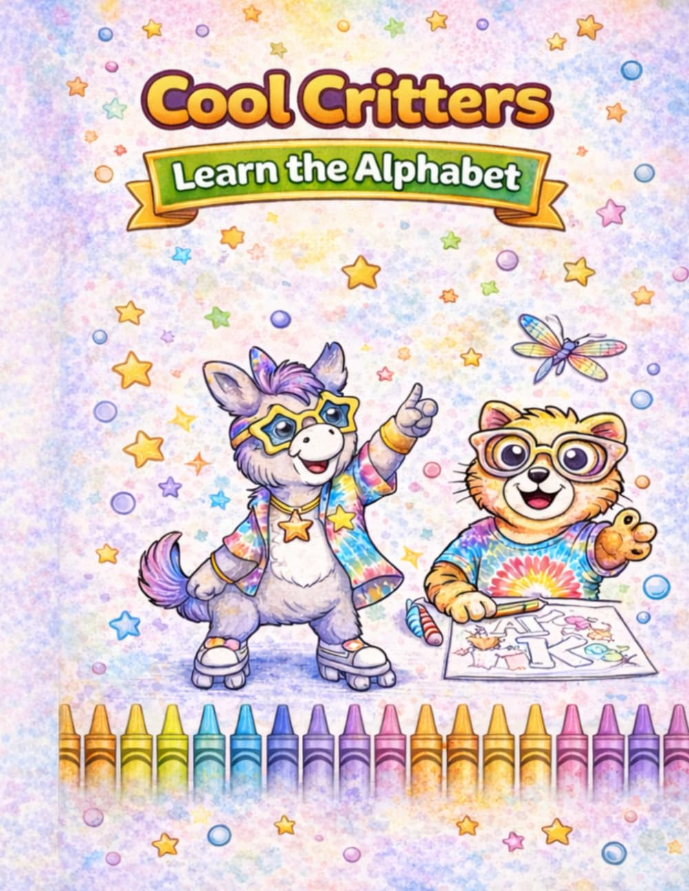 Cool Critters Learn the Alphabet: A Fun A–Z Animal Coloring Book