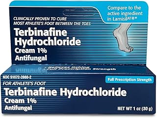 Taro Terbinafine Hydrochloride antifungal Cream 1% - Athletes Foot Cream Extra Strength, relieves itching & Burning, Cures...