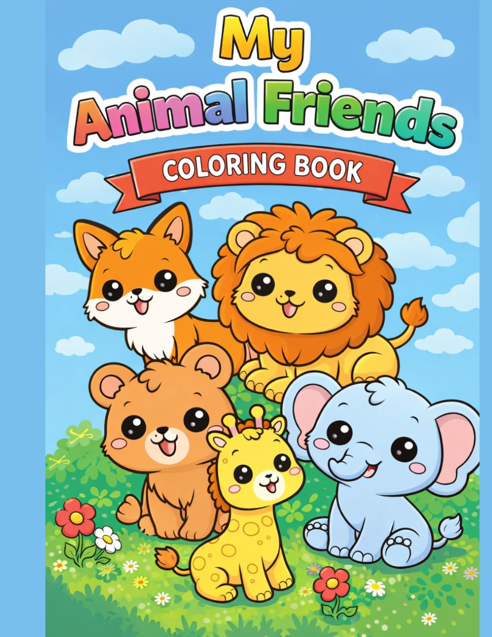 My Animal Friends: Coloring Book