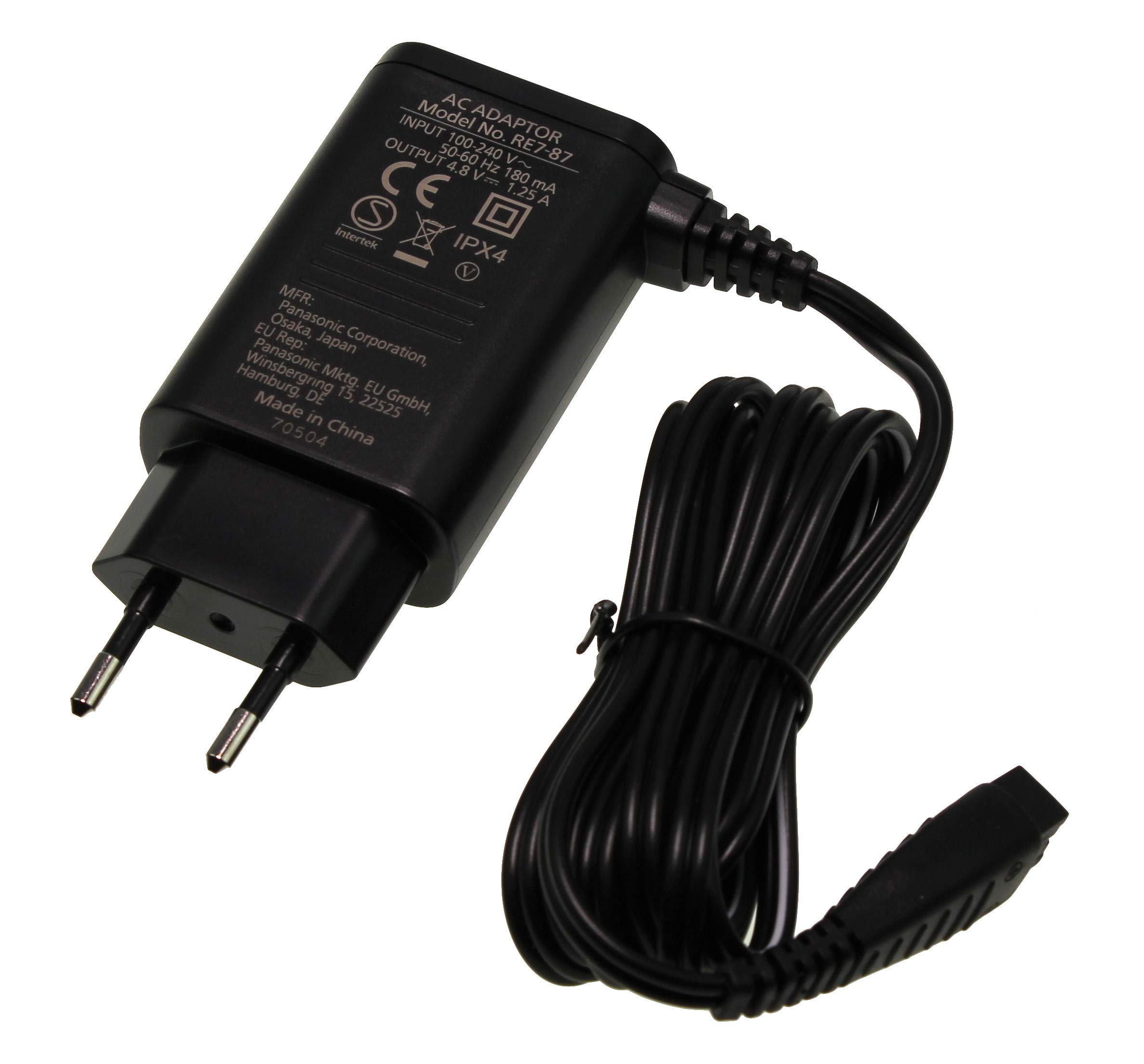 Panasonic WESLT6NK7664, RE7-87 Ladekabel für Herrenrasierer 