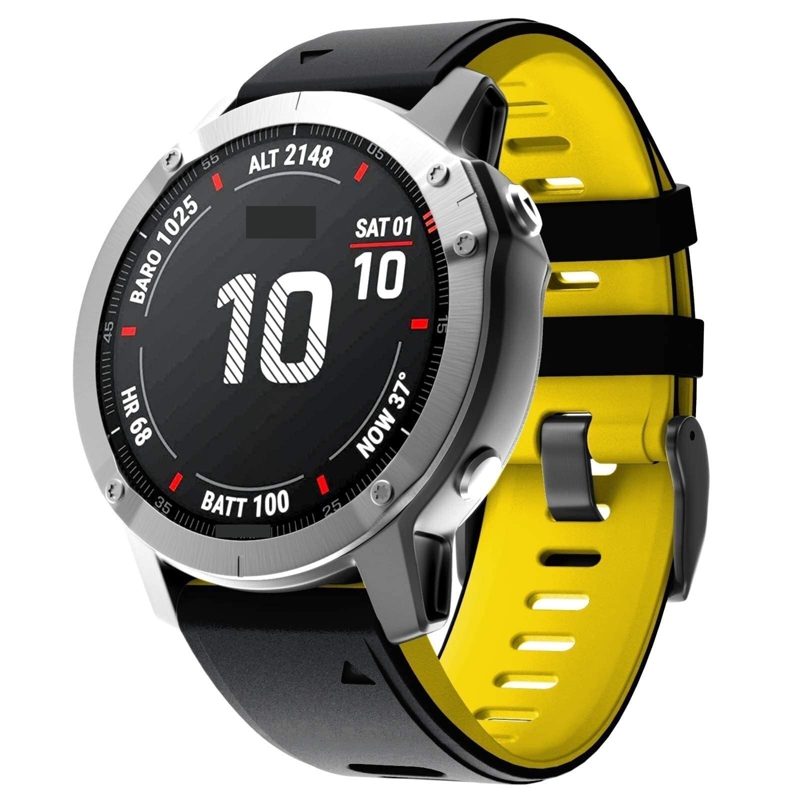pour 7s Watch Band / 6s Band 20 mm Bands en Silicone Remplacement 5S / Pro/Pro WatchBands