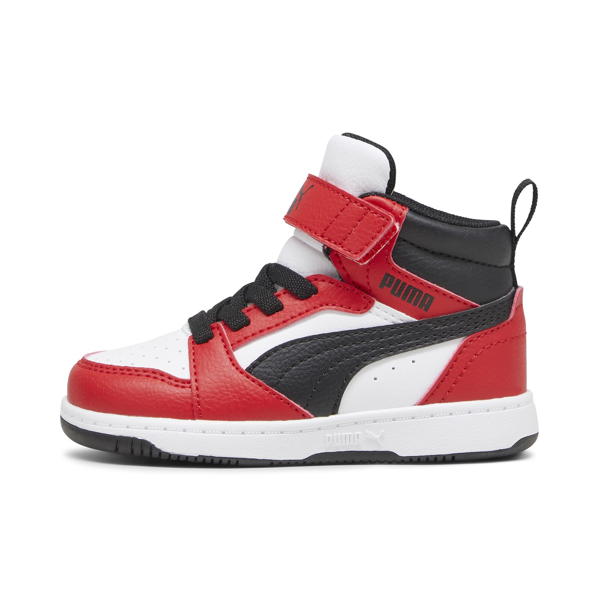 PUMA Basket mi-Haute Rebound V6 Bébé White Black