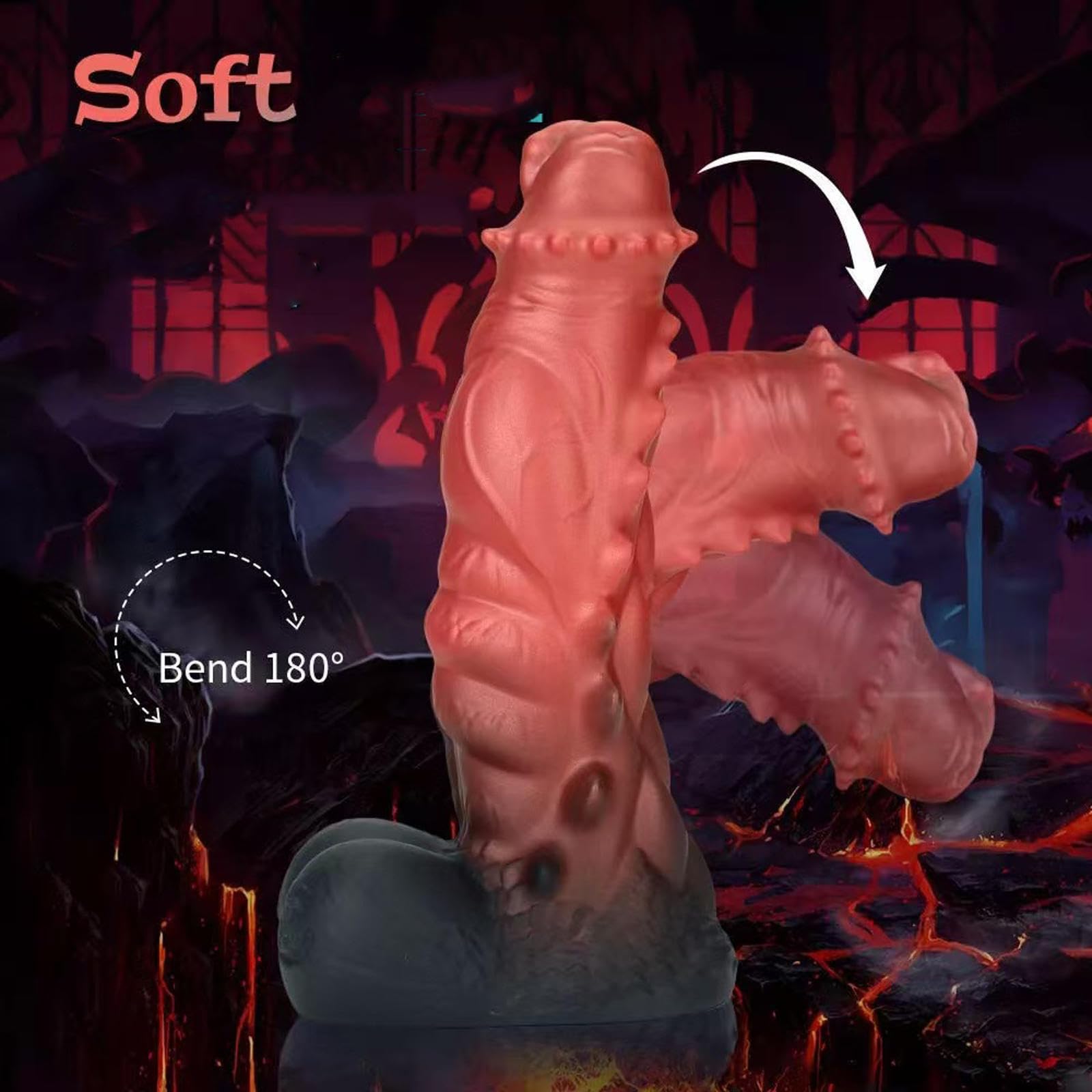 Fallo Cavallo Enorme Di Xxl Xs Ultra Small Indossabile Realistico a Forma Con in Silicone Dildo Fantasy Animal Horse Grosso Ventosa Piccolo Didol Donne Grande Realistici Dildi Uomo Xxxl,red-XL