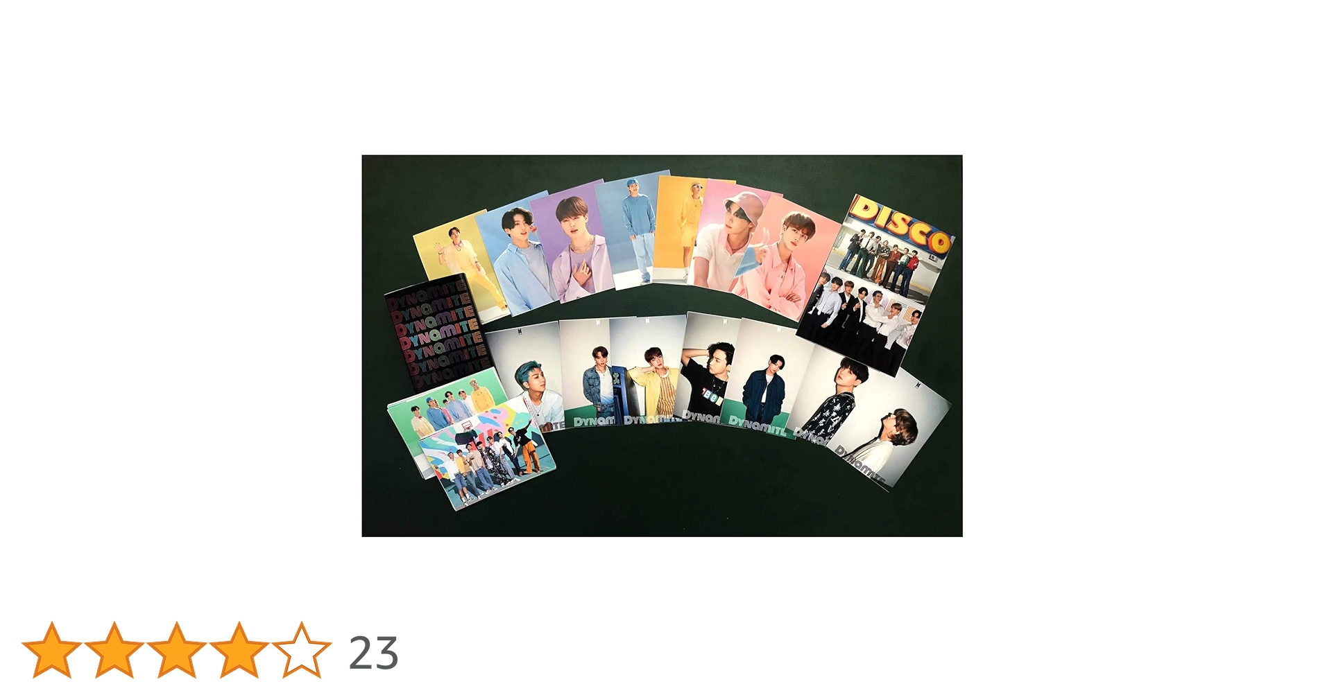 BTS Dynamite New Album 36 Premium Photocards Set Bangtan Boys Lomo