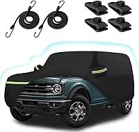 Vista 18 de Funda para auto para 2007-2025 Chevrolet Tahoe/Cadillac Escalade/GMC Yukon, 6 capas de protección impermeable resistente contra el sol, la lluvia