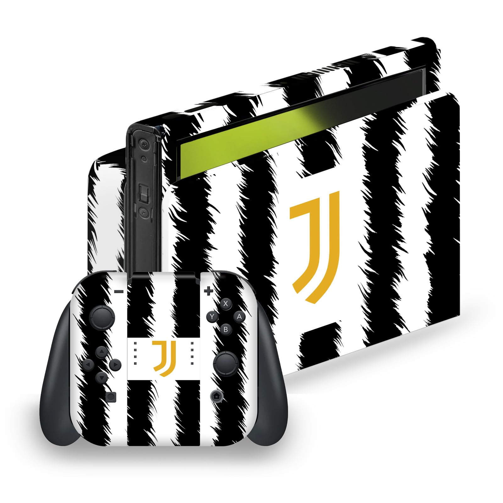 Skin Nintendo Switch OLED Juventus Autocollant Console Jeu Match - 7