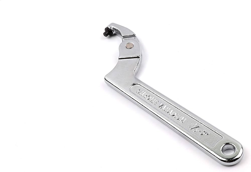 なおページ Amazon | コシハラ 調節可能 フックレンチ フックスパナ ピン型 車高調