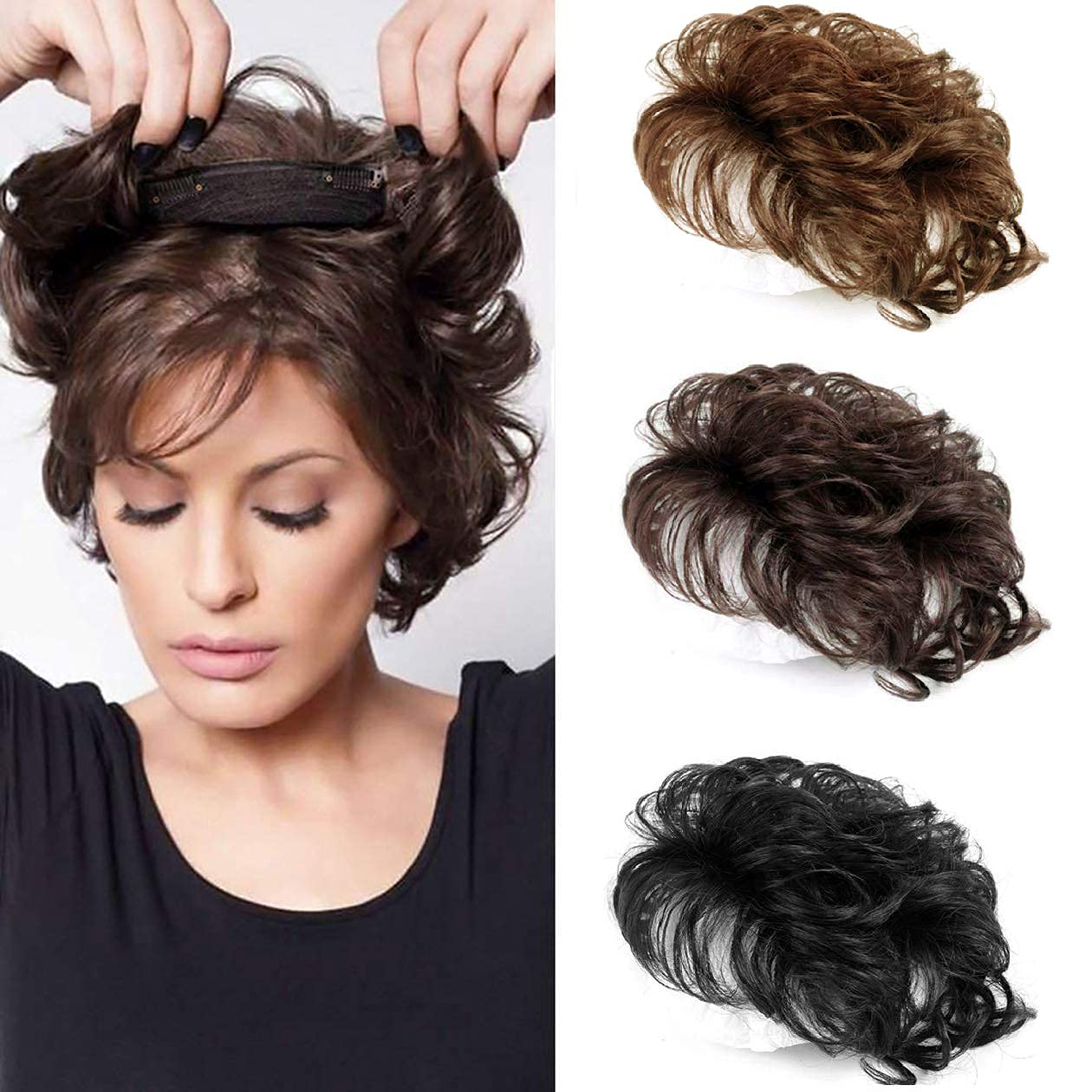 6 inch human hair weave