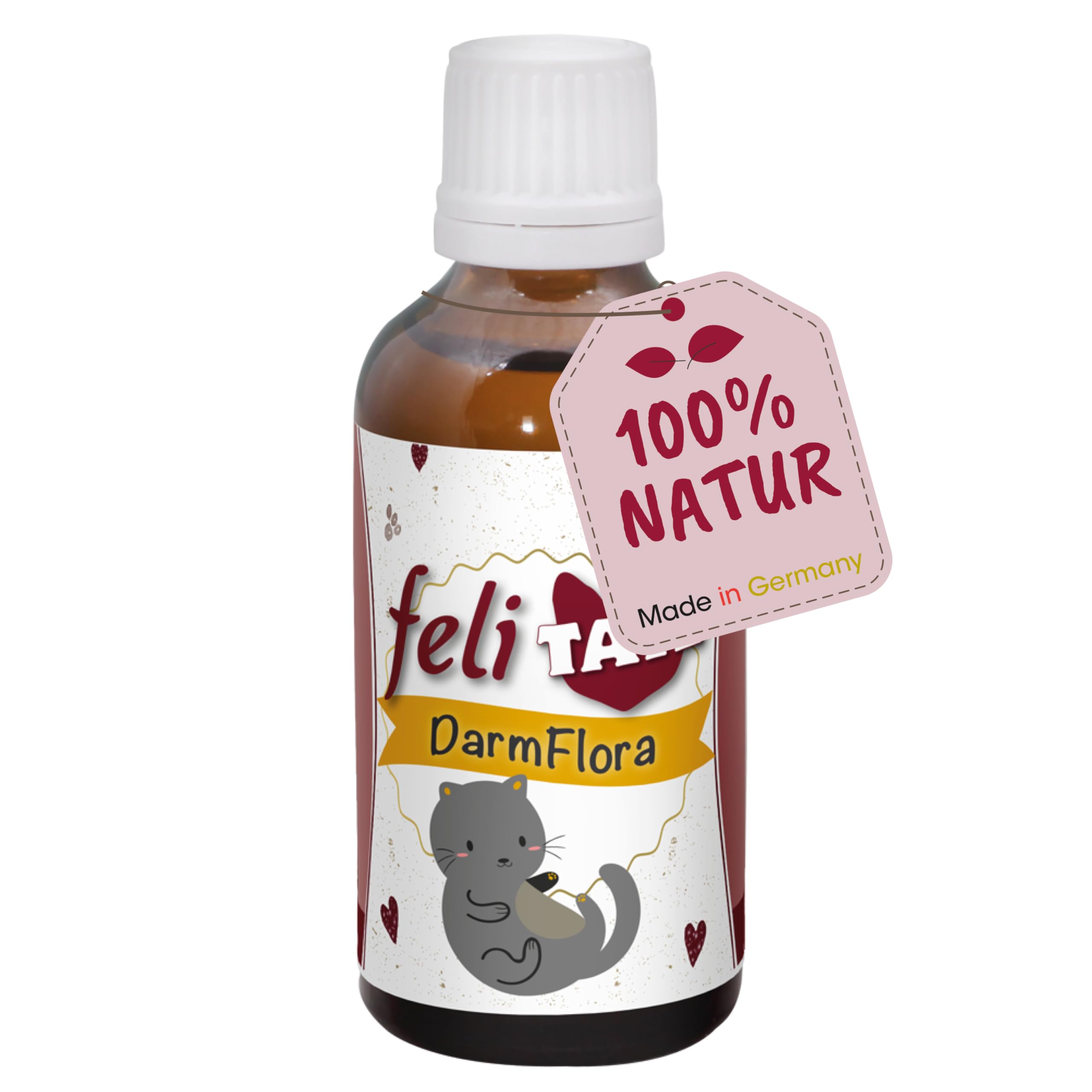 feliTATZ DarmFlora 50 ml für Katzen | zur Unterstützung der Verdauung