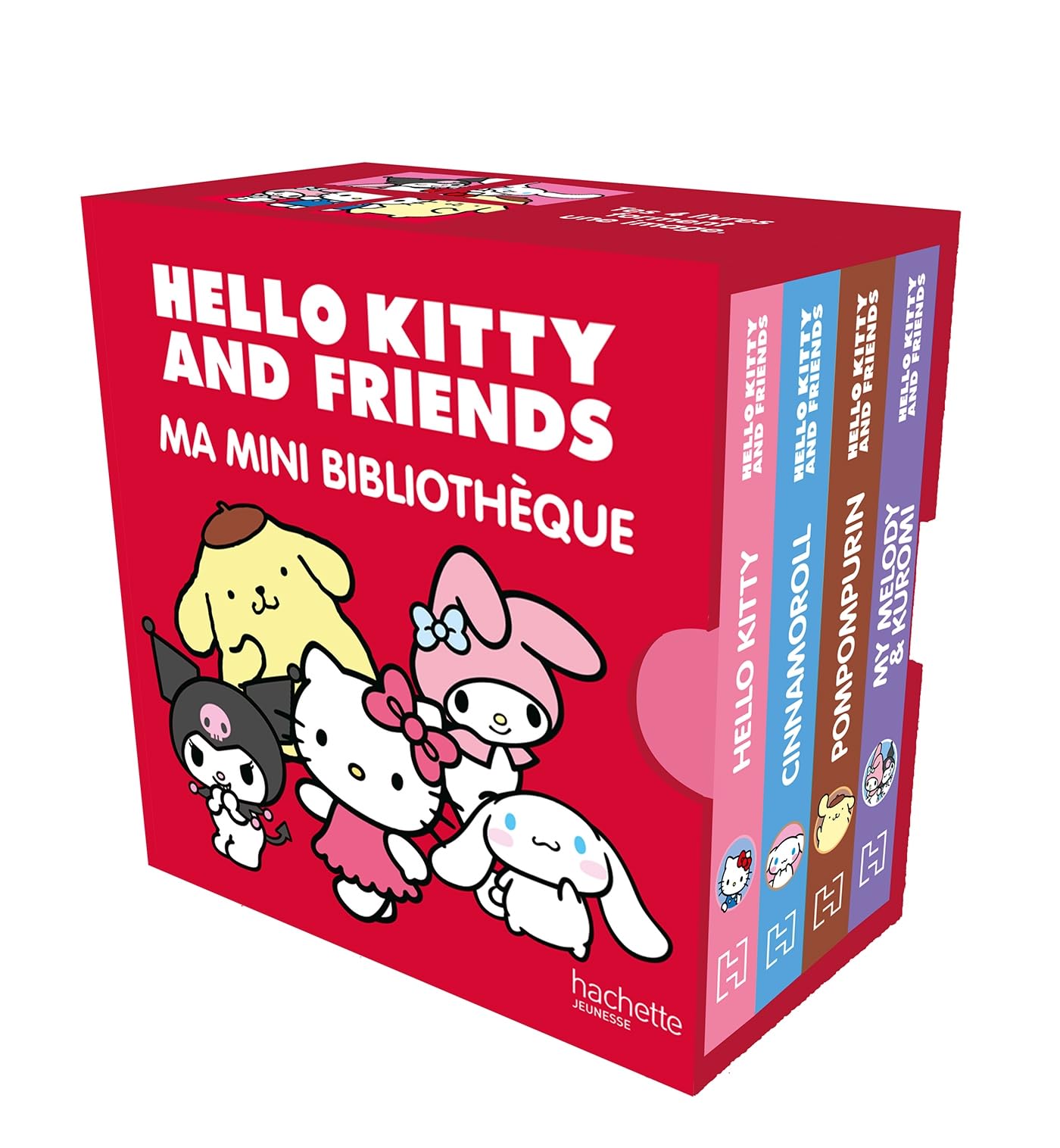 Hello Kitty - Ma mini bibliothèque: Hello Kitty ; Cinnamoroll ; Pompompurin ; My Melody & Kuromi
