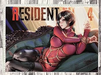 Amazon.co.jp: A3キャンバスアート ポスター BIOHAZARD バイオ