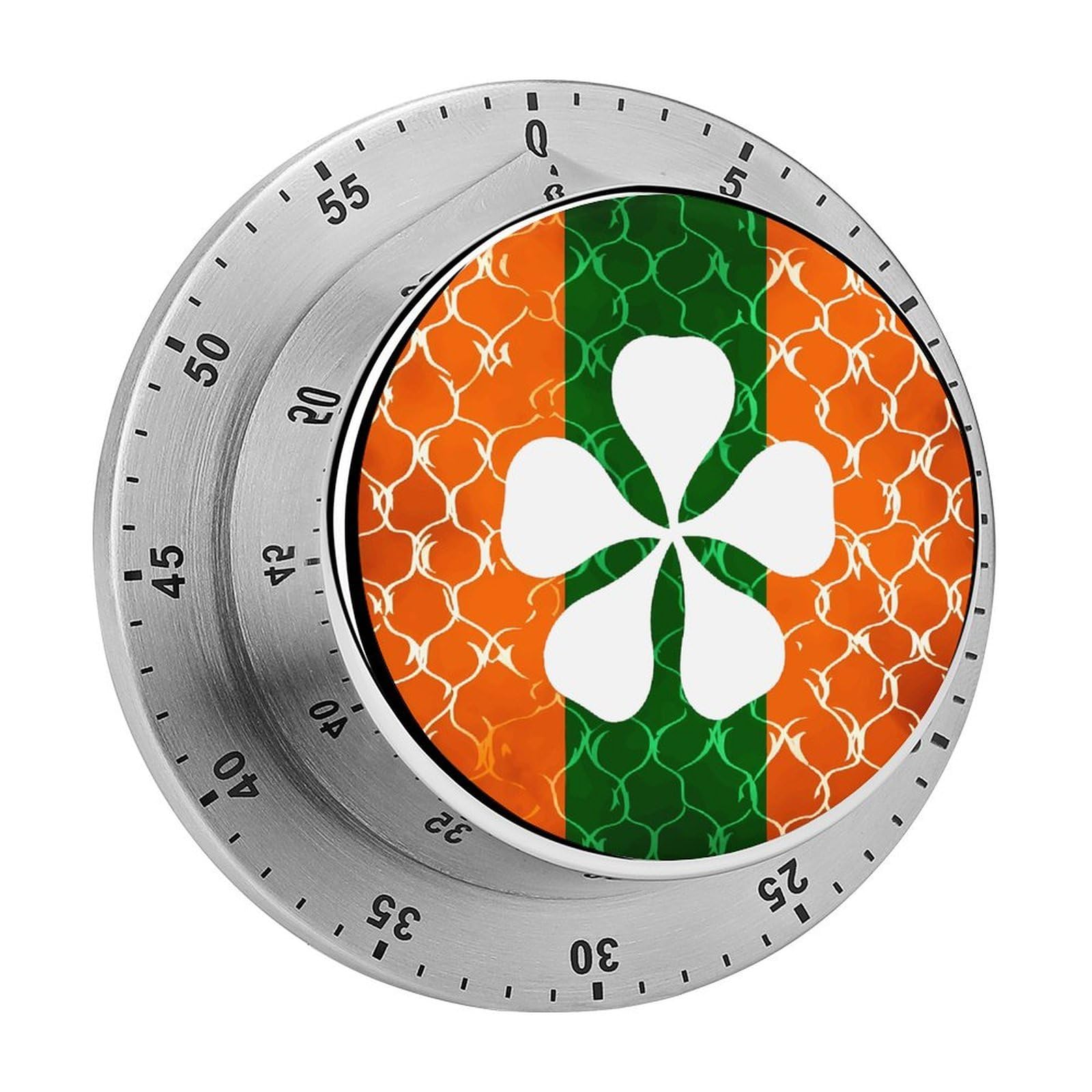 Adfgyerh Style Silhouette Of Leaves Timer For Cooking, Kitchen Timer Magnetic No Batteries Required, Mechanical Timer With Loud Alarm, For Fitness Baking Exercise Oven