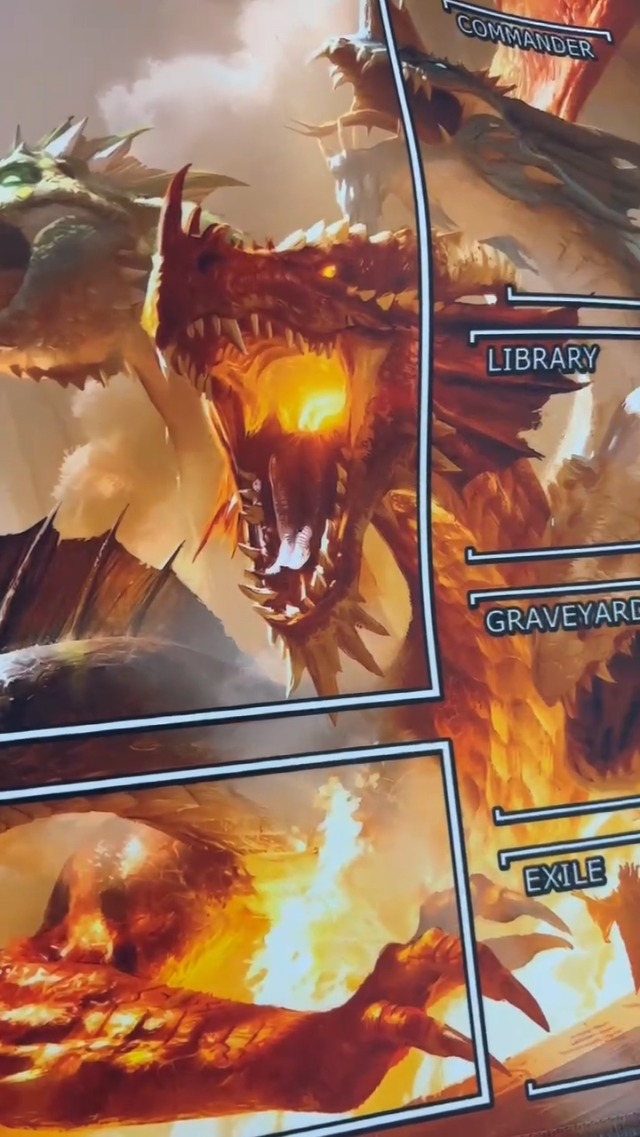 Amazon.com: Dragon TCG Playmat, 24 x 14 Inches - MTG, DTCG, CCG