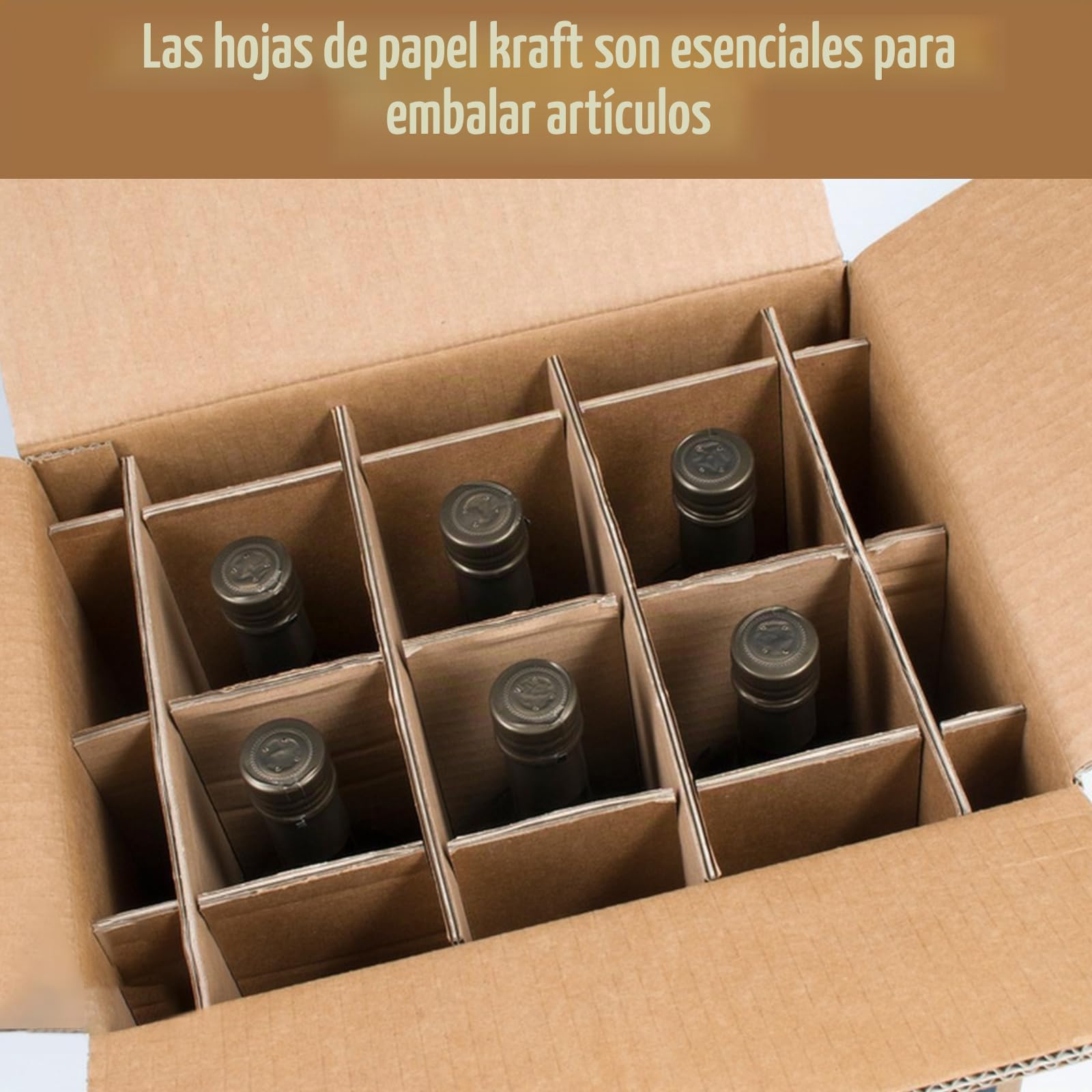 AKOLAFE 40 Piezas Carton Ondulado Kraft 29 x 40 cm, Carton Manualidades de 3 mm Papel Kraft 3 Capas para Embalaje Maquetas Cortar Doblar Pintar Proyectos Escolares
