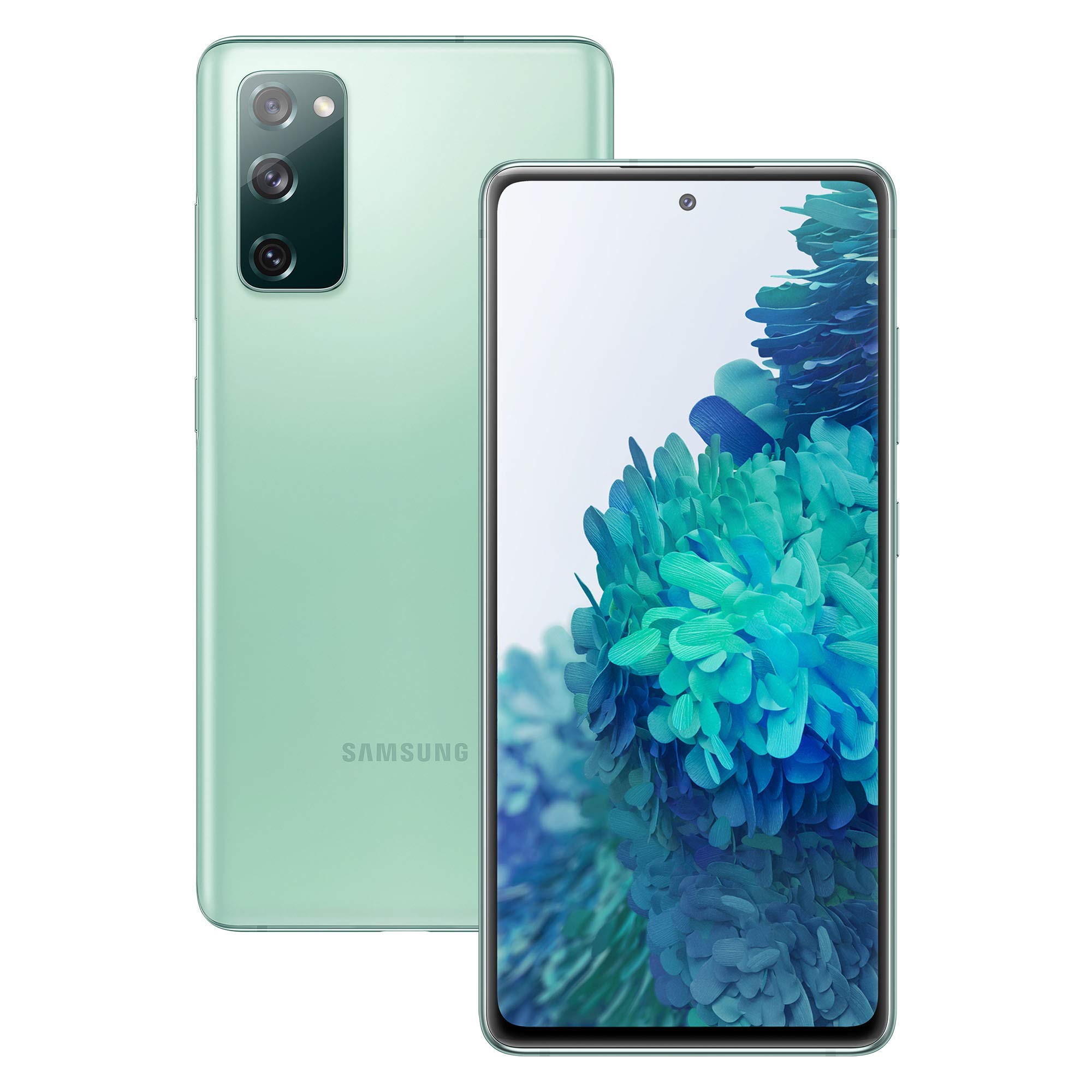 Samsung Galaxy S20 FE Mobile Phone, Sim Free Smartphone - Cloud Mint (UK Version) (Renewed)