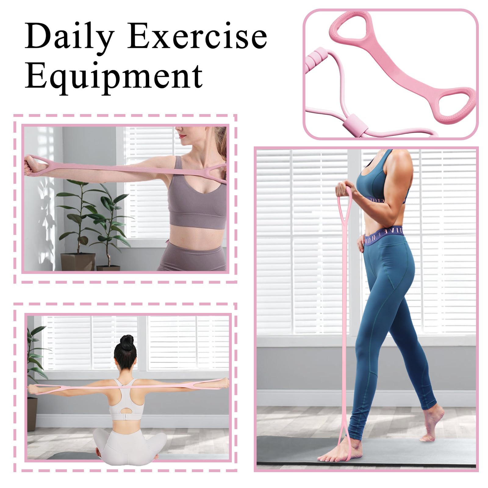 Figure 8 Resistance Bands - Workout & Stretch -7