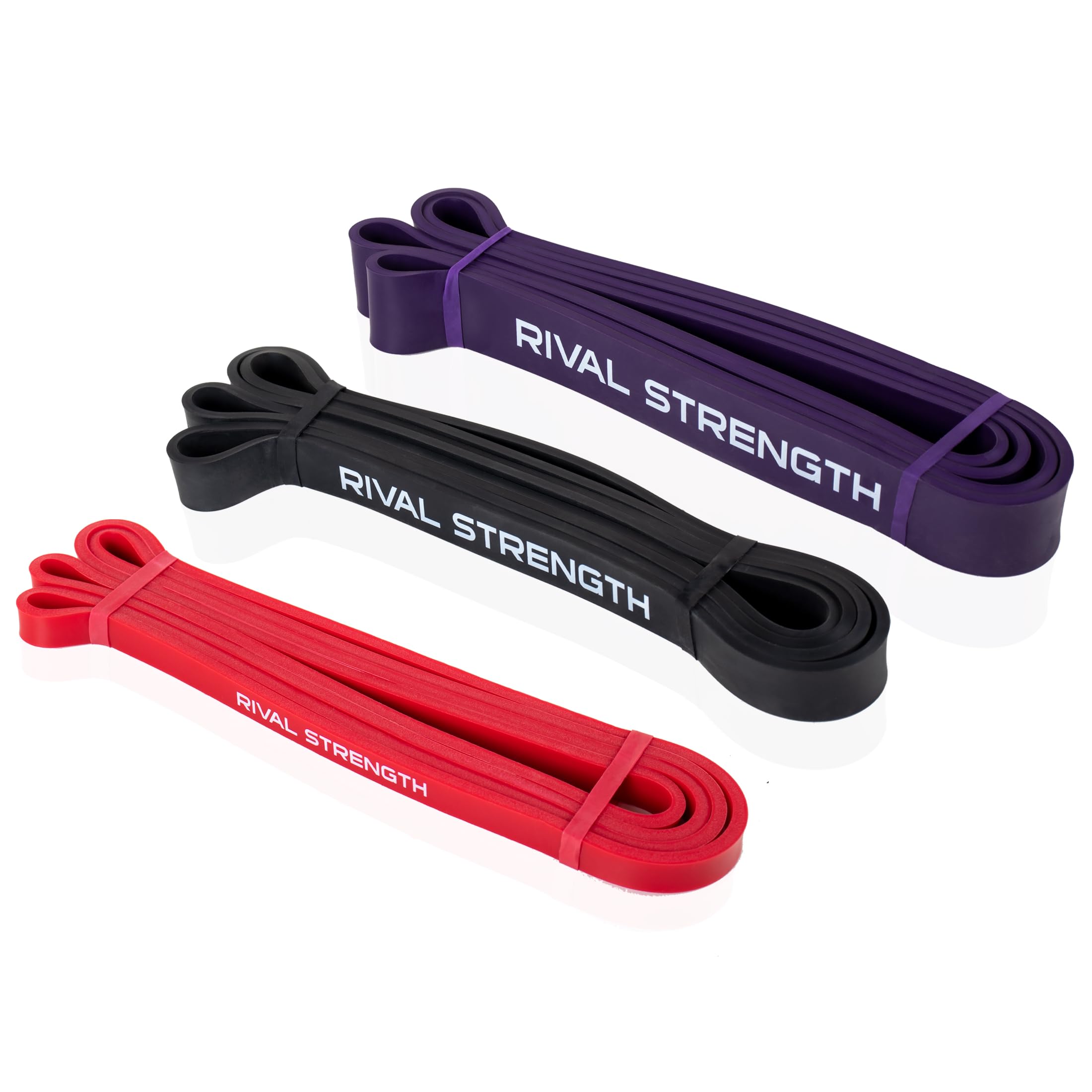 Resistance Bands - Light Set (Red, Black, Purple)