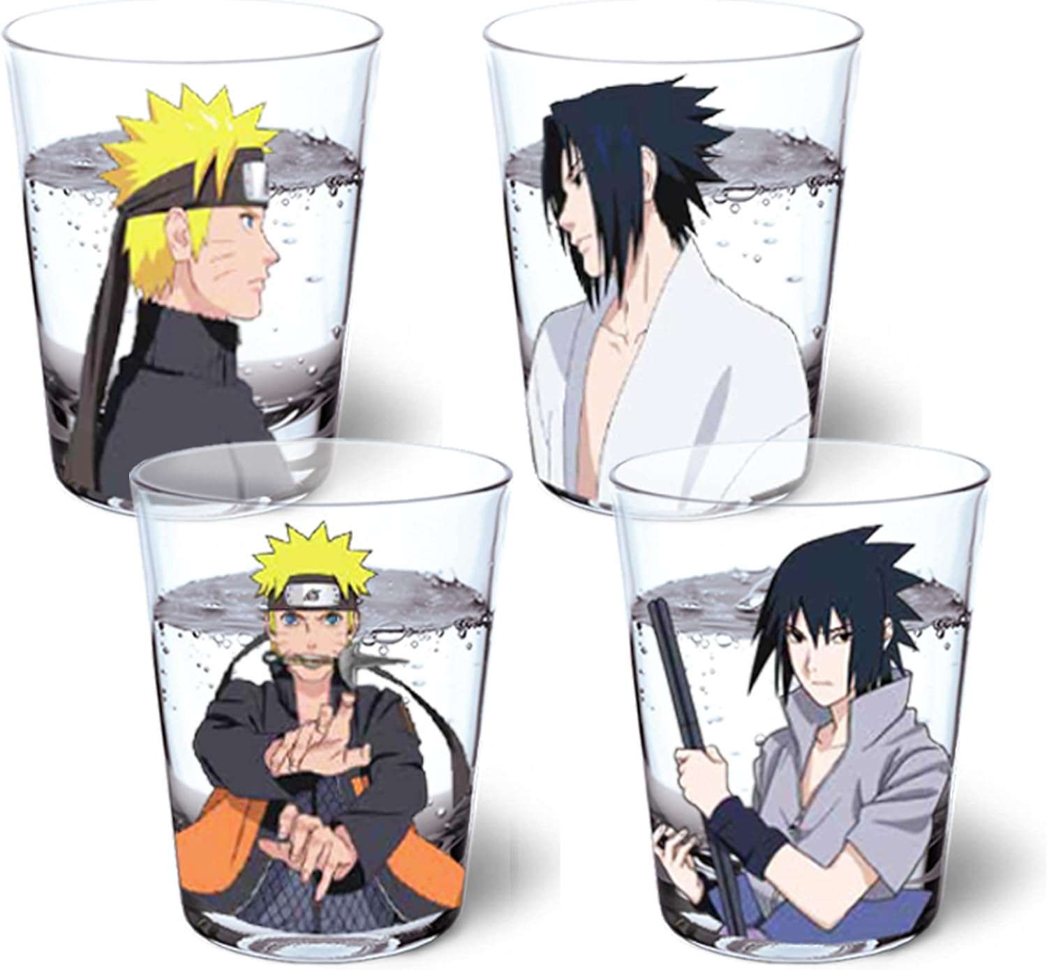 Amazon Com Official Naruto Shippuden Collectible Mini Drinking Decorative Tequila Shot Glasses Set Of 4 Featuring Sasuke And Naruto 2 Oz By Just Funky Everything Else Amazon Com Official Naruto Shippuden Collectible Mini Drinking Decorative Tequila Shot Glasses Set Of 4 Featuring Sasuke And Naruto 2 Oz By Just Funky Everything Else