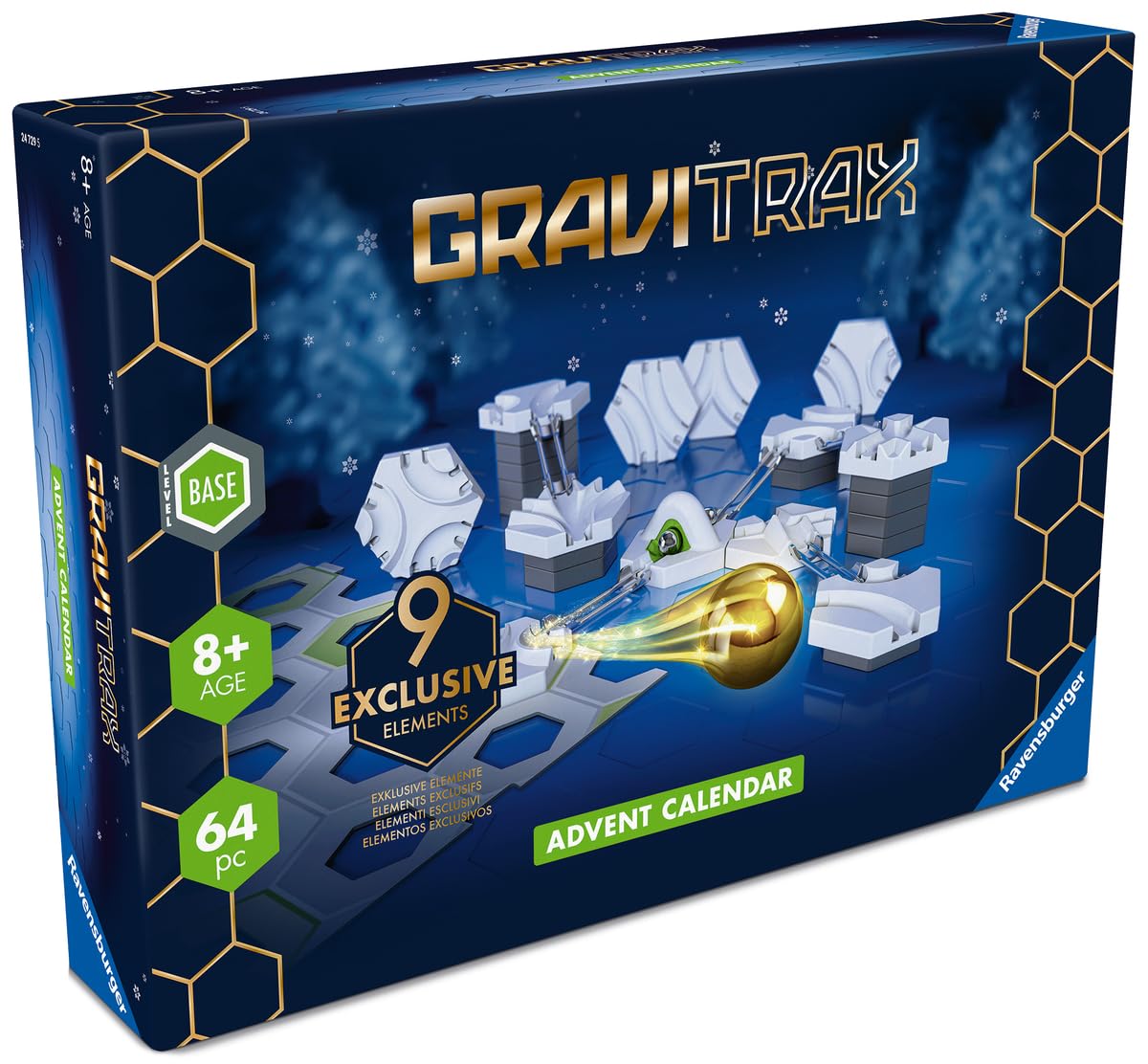 Besuche den Ravensburger- Ravensburger GraviTrax Adventskalender - Ideal für GraviTrax Anfänger und Fans, Konstruktionsspielzeug für Kinder ab 8 Jahren in use