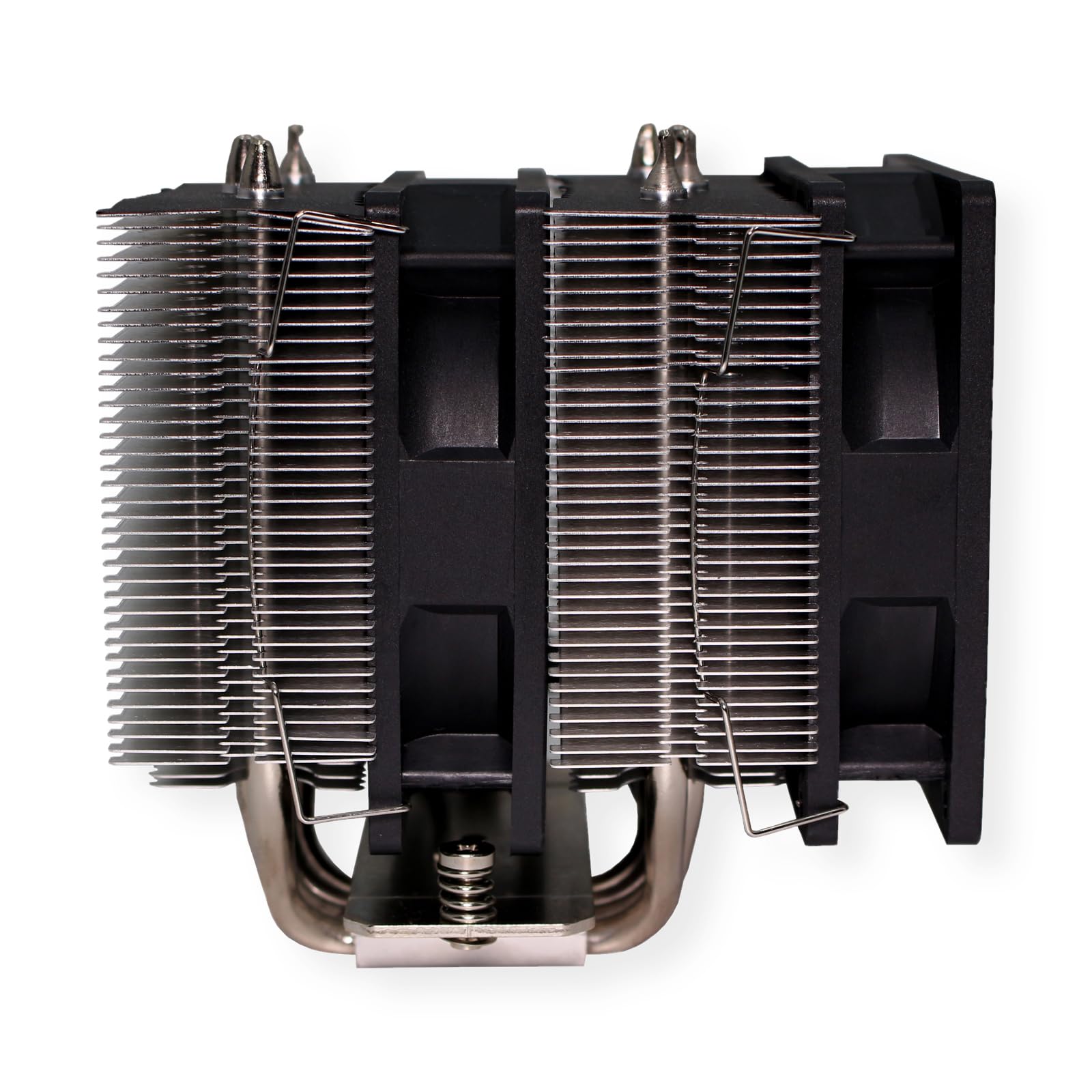 Xilence M504D - Radiatore CPU AMD e Intel, 2 ventole PWM da 92 mm, 180 W TDP, rosso/nero/argento