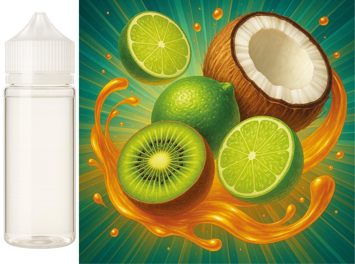 Kiwi Cascade - kiwi-lime-cocco aroma concentrato - vegano - Sasami - 100ml