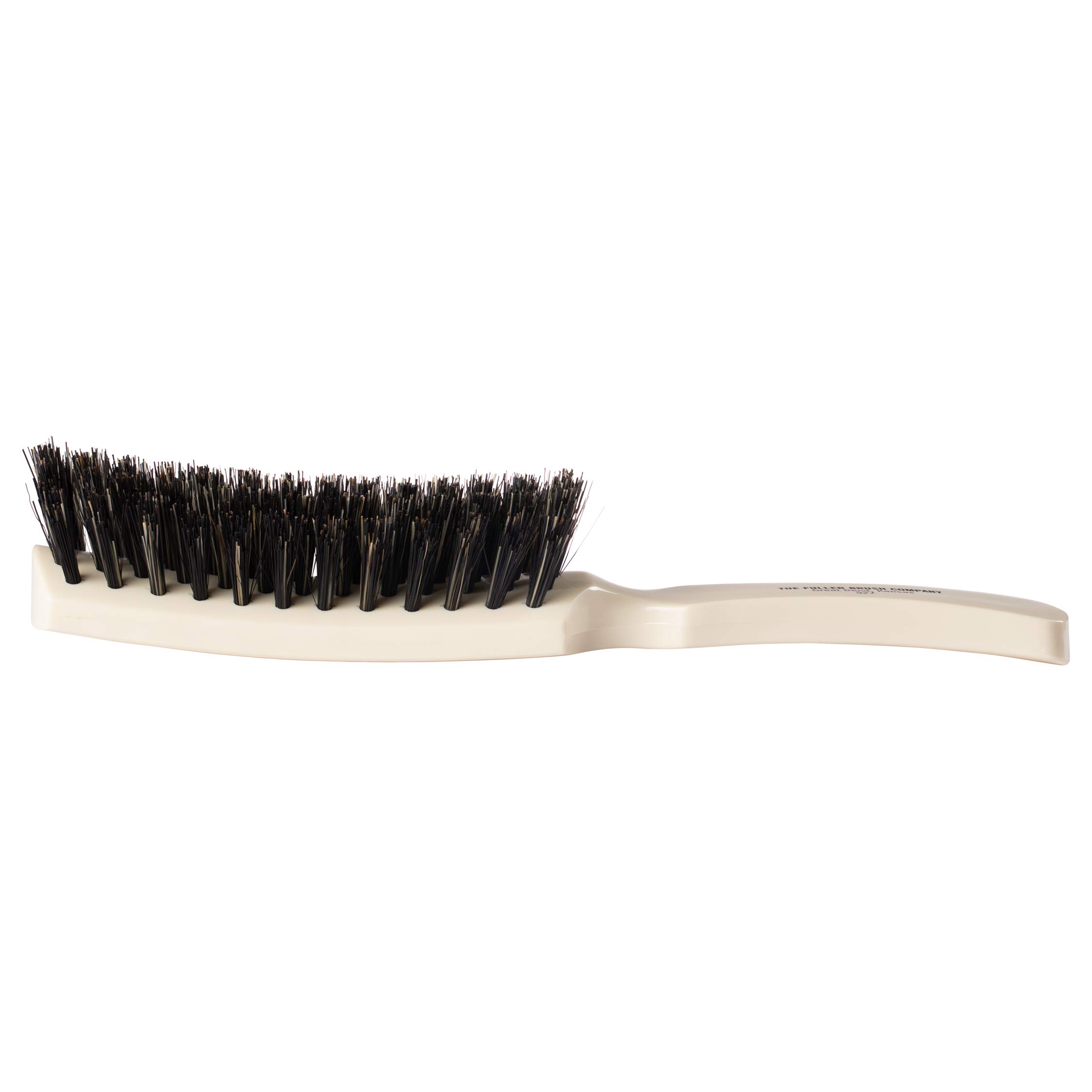 Fuller Brush Błyszcząca profesjonalna szczotka do włosów – wysokiej jakości 6-rzędowa szczotka do stylizacji włosów i Volumizer z naturalnym włosiem dzika do wygładzania prostych, krótkich lub cienkich włosów
