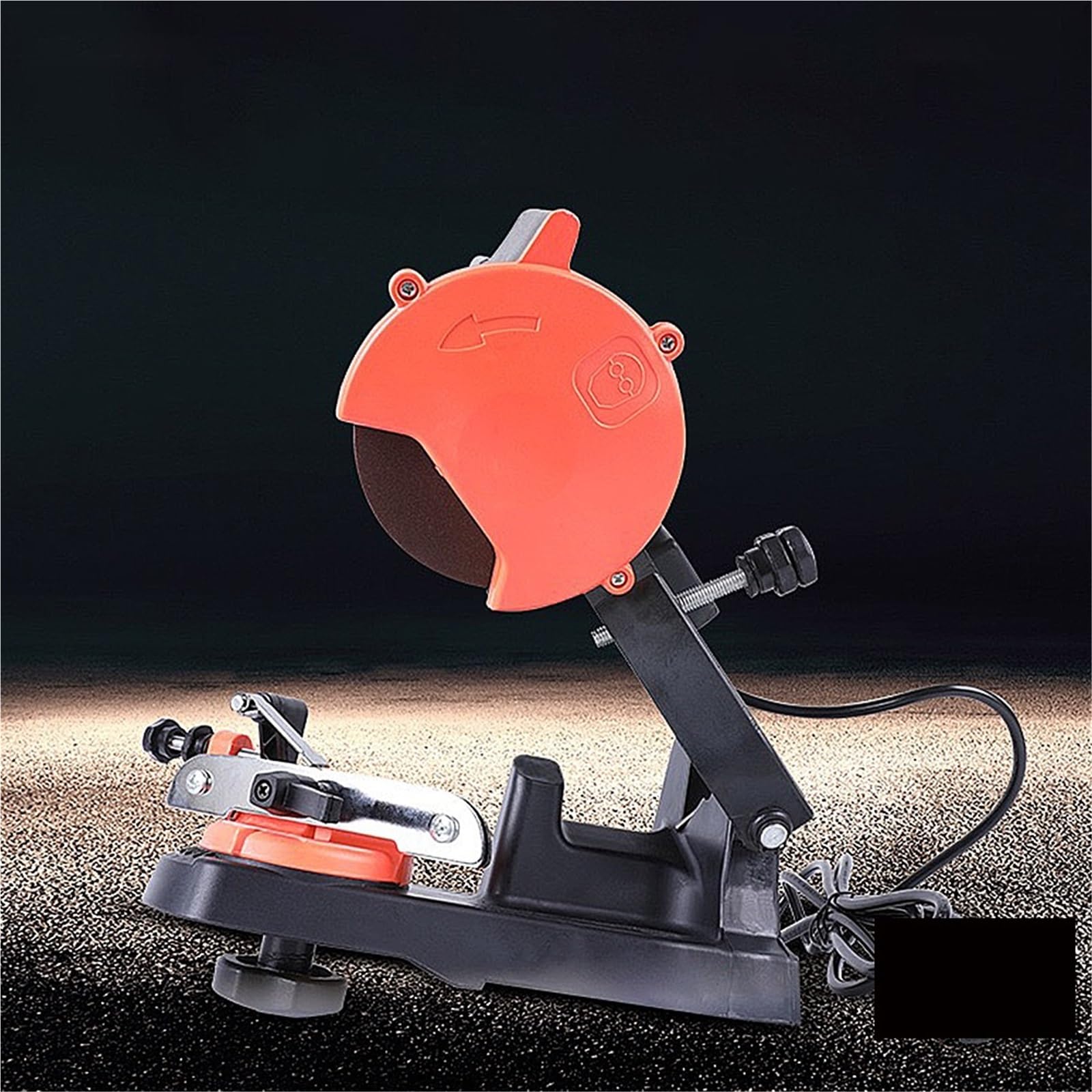 Afilador de cadena de motosierra eléctrico portátil de 4800 RPM, máquina rectificadora, herramientas eléctricas de jardín for uso doméstico e industrial. Instrumento de medición