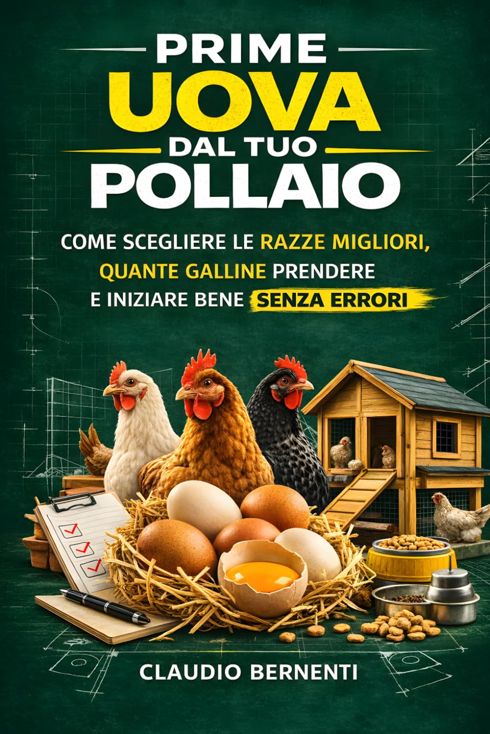 Prime uova dal tuo pollaio: Come scegliere le razze migliori, quante galline prendere e iniziare bene senza errori (Dal Giardino alle Uova)