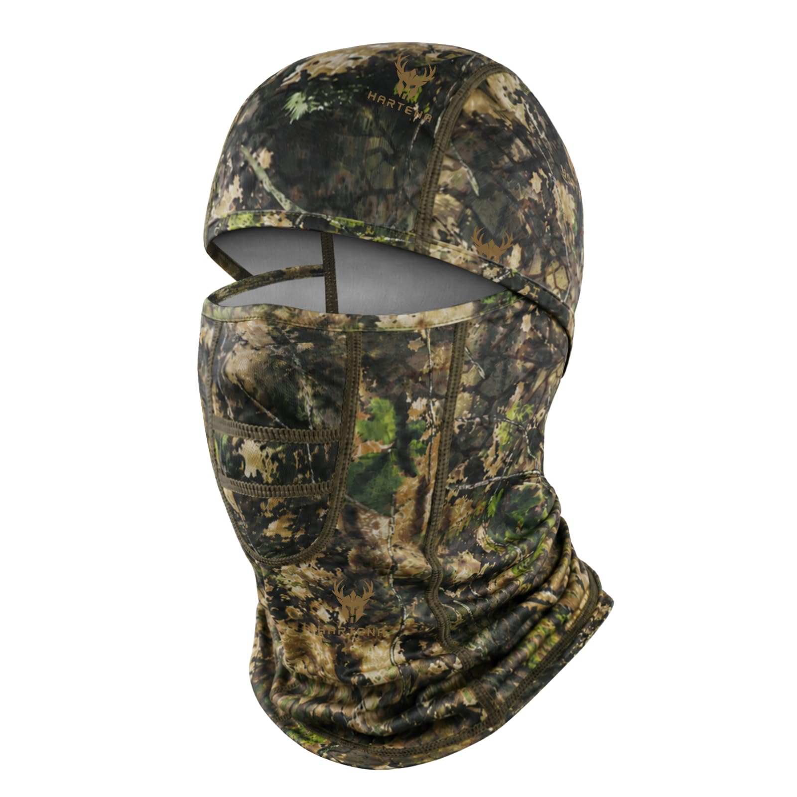 Lightweight Hunting Balaclava Camo Face Mask with Mesh Panel