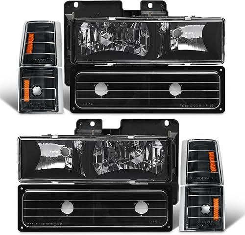 Miniatura 10 de Para 2007, 2008, 2009, 2010, 2011, 2012, 2013, 2014, compatible con GMC Sierra 07-13 GMC Sierra 150007-14 GMC Sierra 2500HD 3500HD, carcasa cromada,