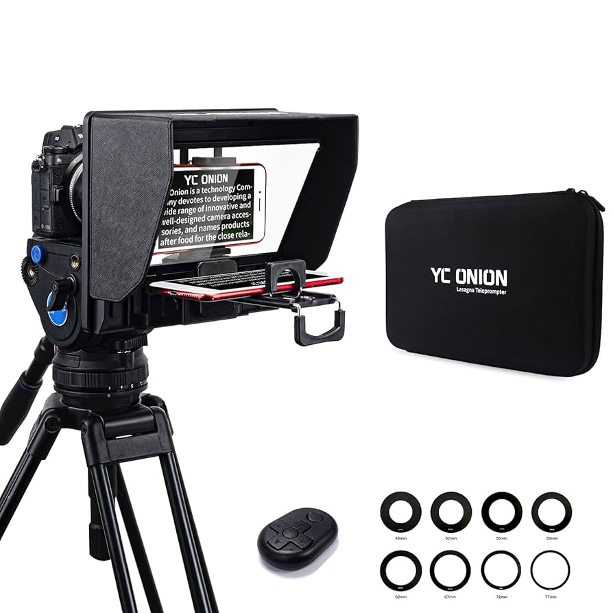 YC ONION Lasagna Teleprompter テレプロンプター Amazon | YC Onion テレプロンプター タブレット/スマートフォン