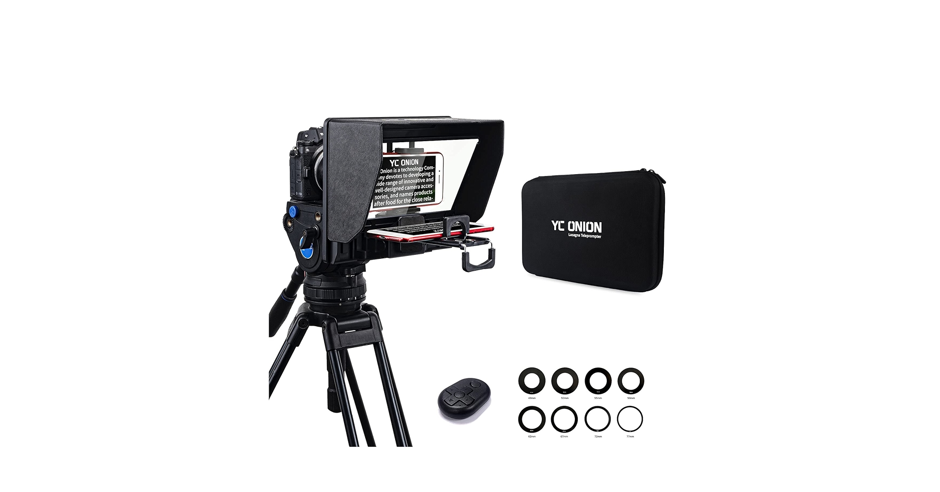 YC ONION Lasagna Teleprompter テレプロンプター Amazon | YC Onion テレプロンプター タブレット/スマートフォン