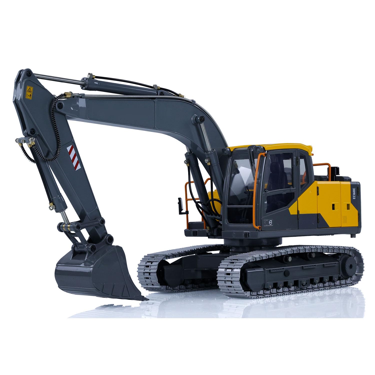 Excavadora hidráulica Double E RC 1/14 EC160E E111 aleación control remoto modelo I6S radiocontrol luz pasatiempo adultos Hobby