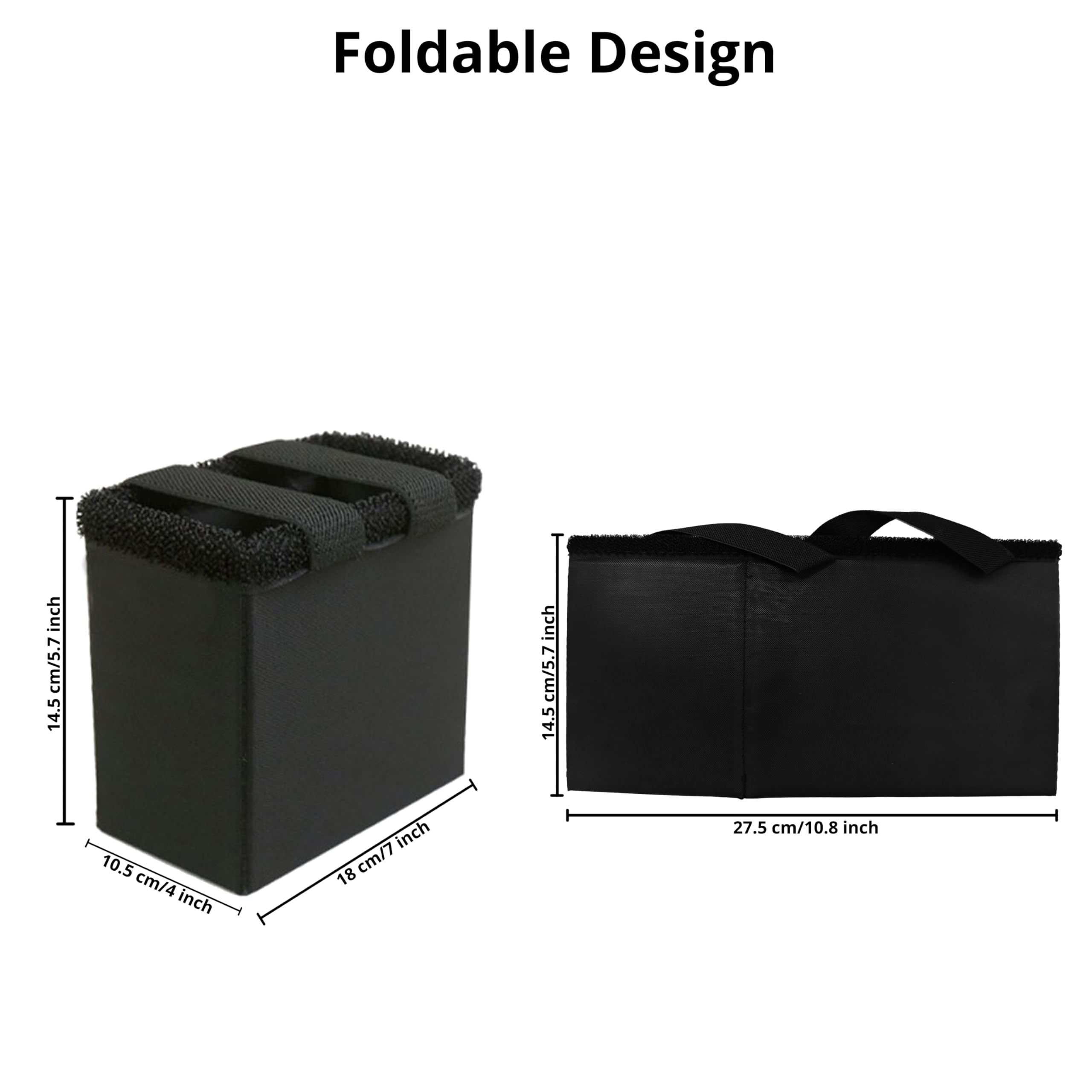 Parasol para monitor de 5 pulgadas, plegable y portátil, ajuste universal con cinturón elástico, para Atomos Ninja V/Ninja V+, Desview P5II/R5II/V5, FEELWORLD F5 Pro/F5 Prox