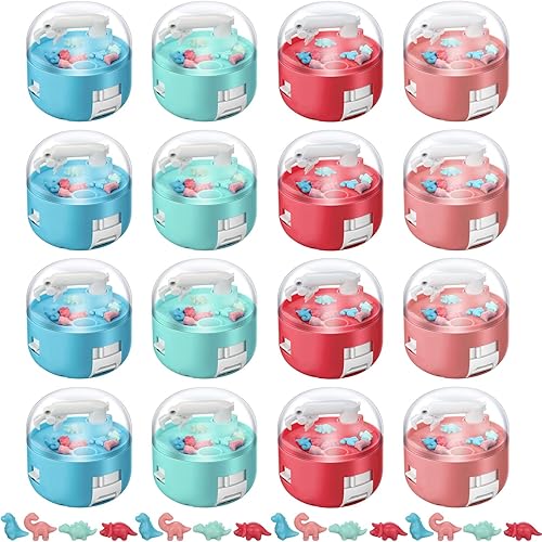 Mini máquina de dinosaurios de garra, mini premios de máquina de garras para niños, juego de agarre de arcade, regalos de Navidad, cumpleaños,