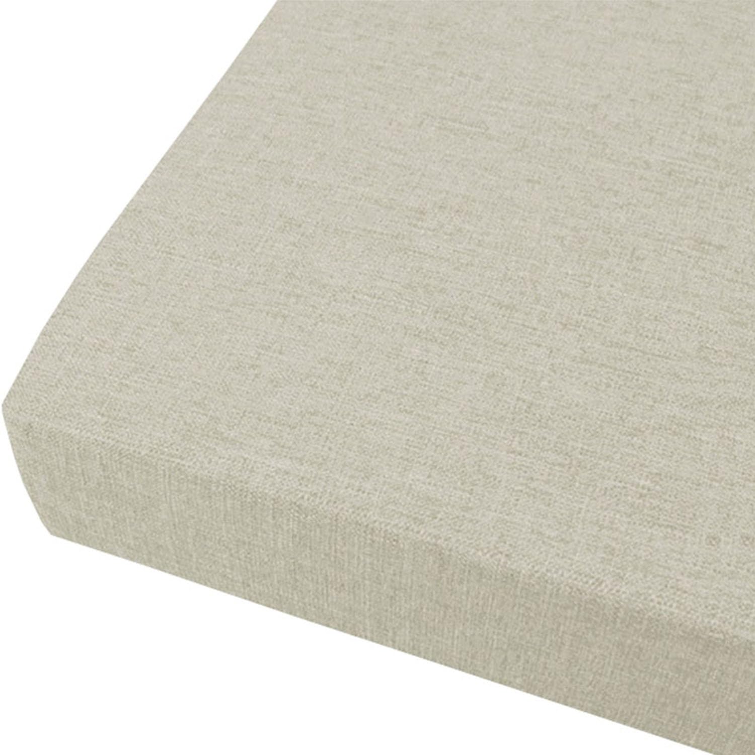 Coussin pour baie vitrée confortable et matelas de banquette 120x35