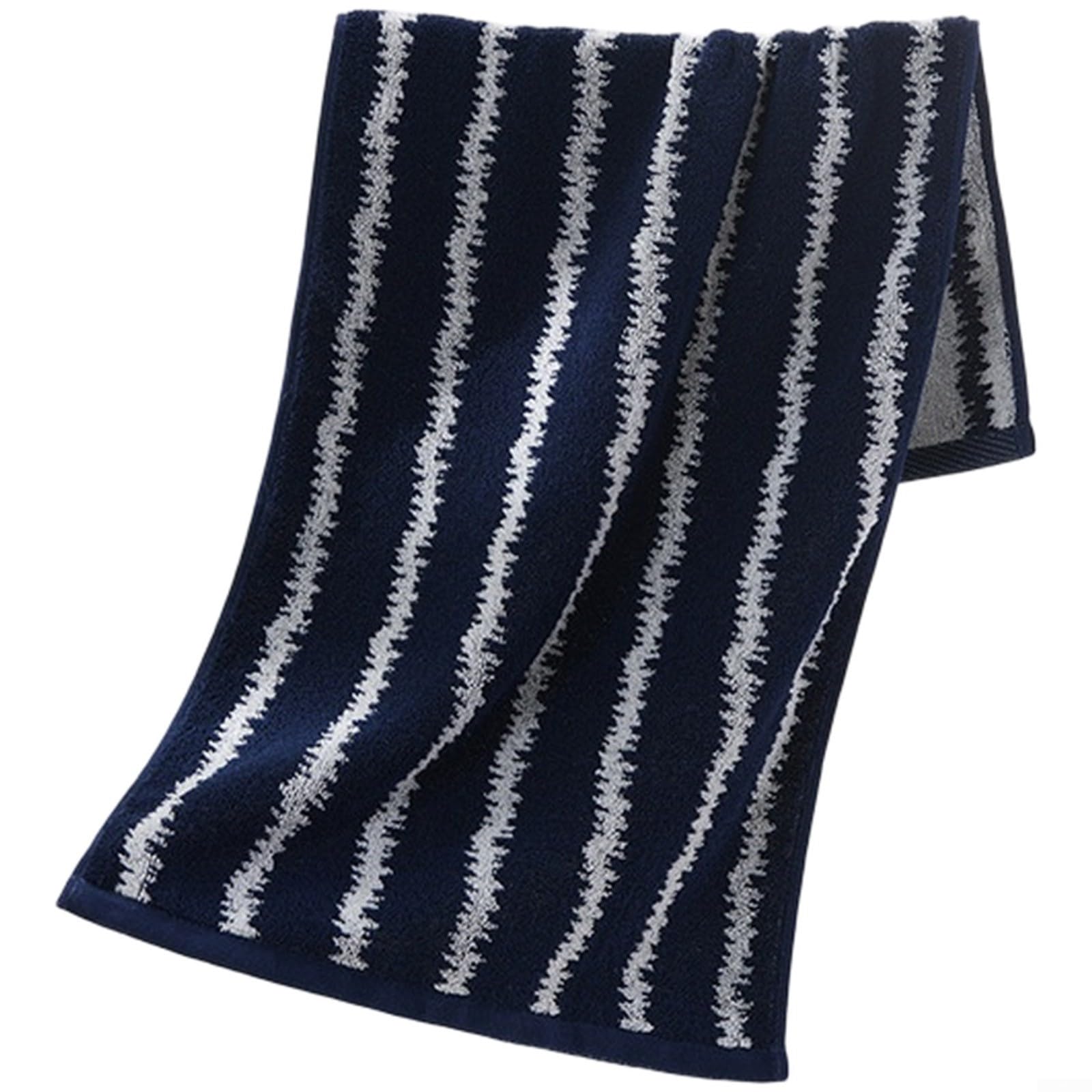 Serviette de bain drap de spa et piscine en coton rayé vert