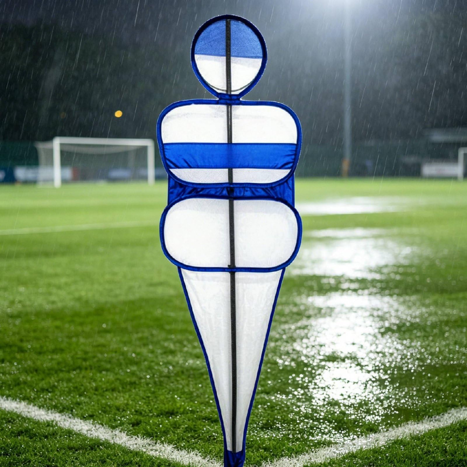 predolo 2 Pezzi Manichino Calcio Punizione Uso All'aperto Manichino Calcio Punizione Resistente Agli Urti Attrezzatura Sportiva per Allenatori, Calciatori
