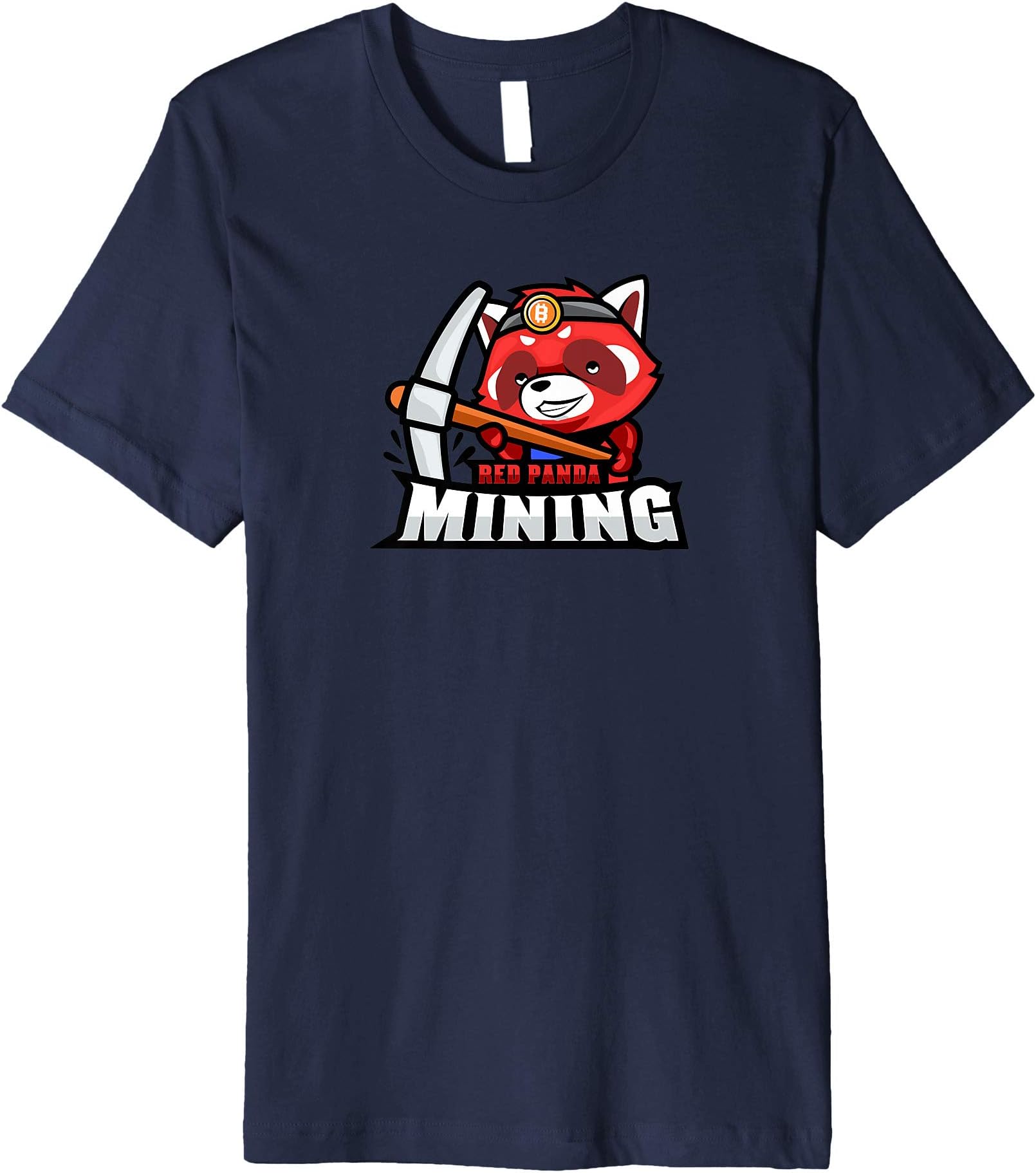 Red Panda Mining Premium Vintage T-Shirt