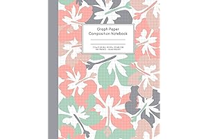 Graphing Notebook Composition: The Ultimate Quad Ruled Notebook for Precision and Clarity