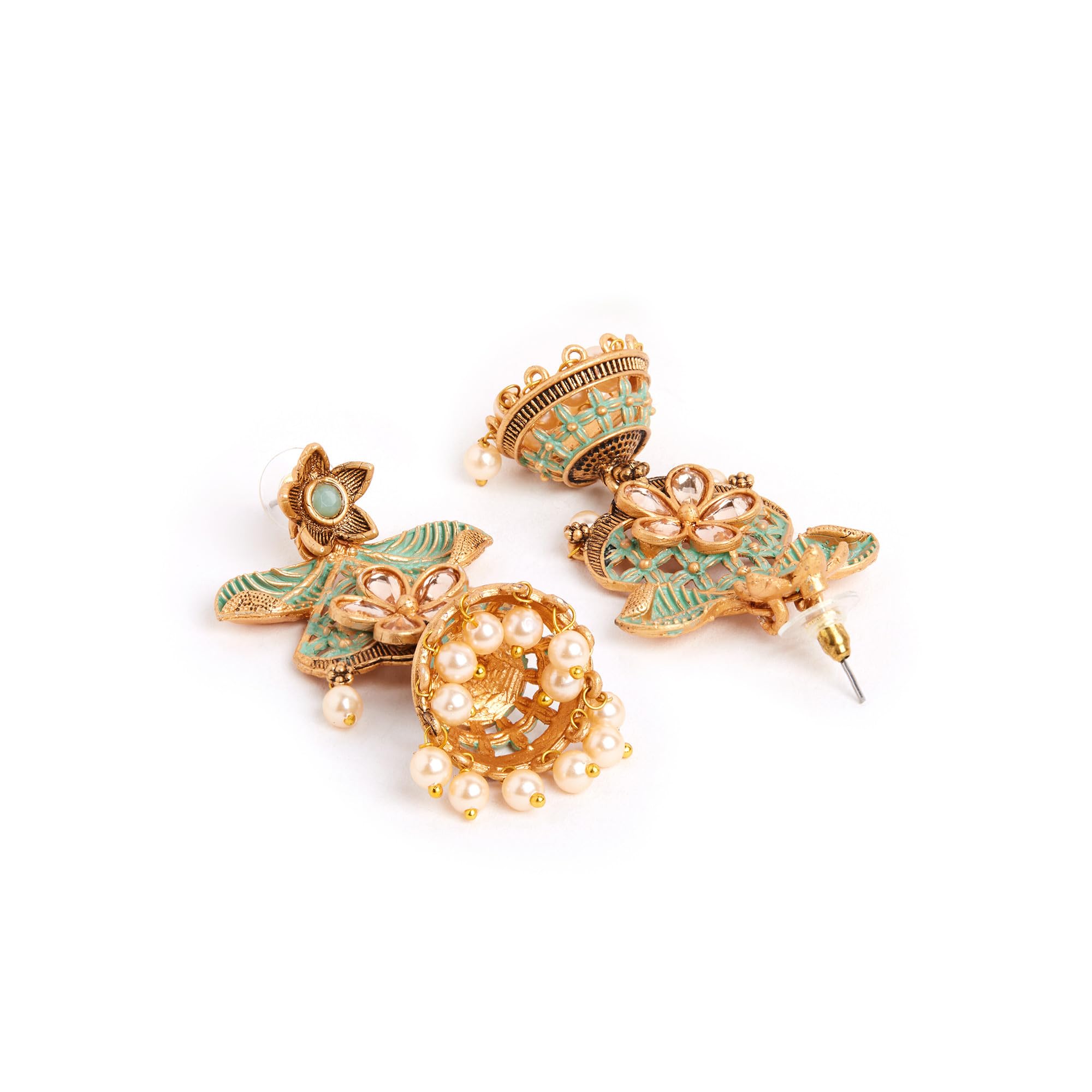 Handcrafted Ethnic Earrings with Detailing